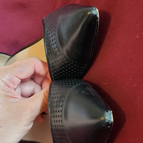 perforated leather D'Orsay heels, 14th & Union - Picture 6 of 13